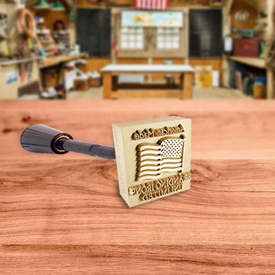 Basic Fire-Heated Branding Package - 1" x 1"