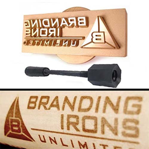 Custom Branding Irons for Curved Surfaces – Branding Irons Unlimited