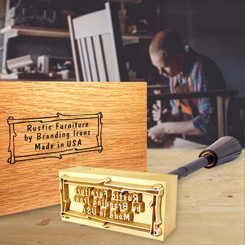 Personalized Rectangle Branding Iron – Branding Irons Unlimited