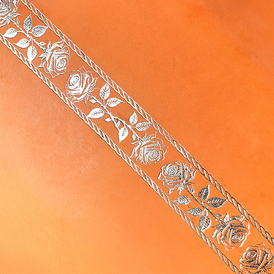 Roll Die Branding Iron For Leather Or Foil Stamping