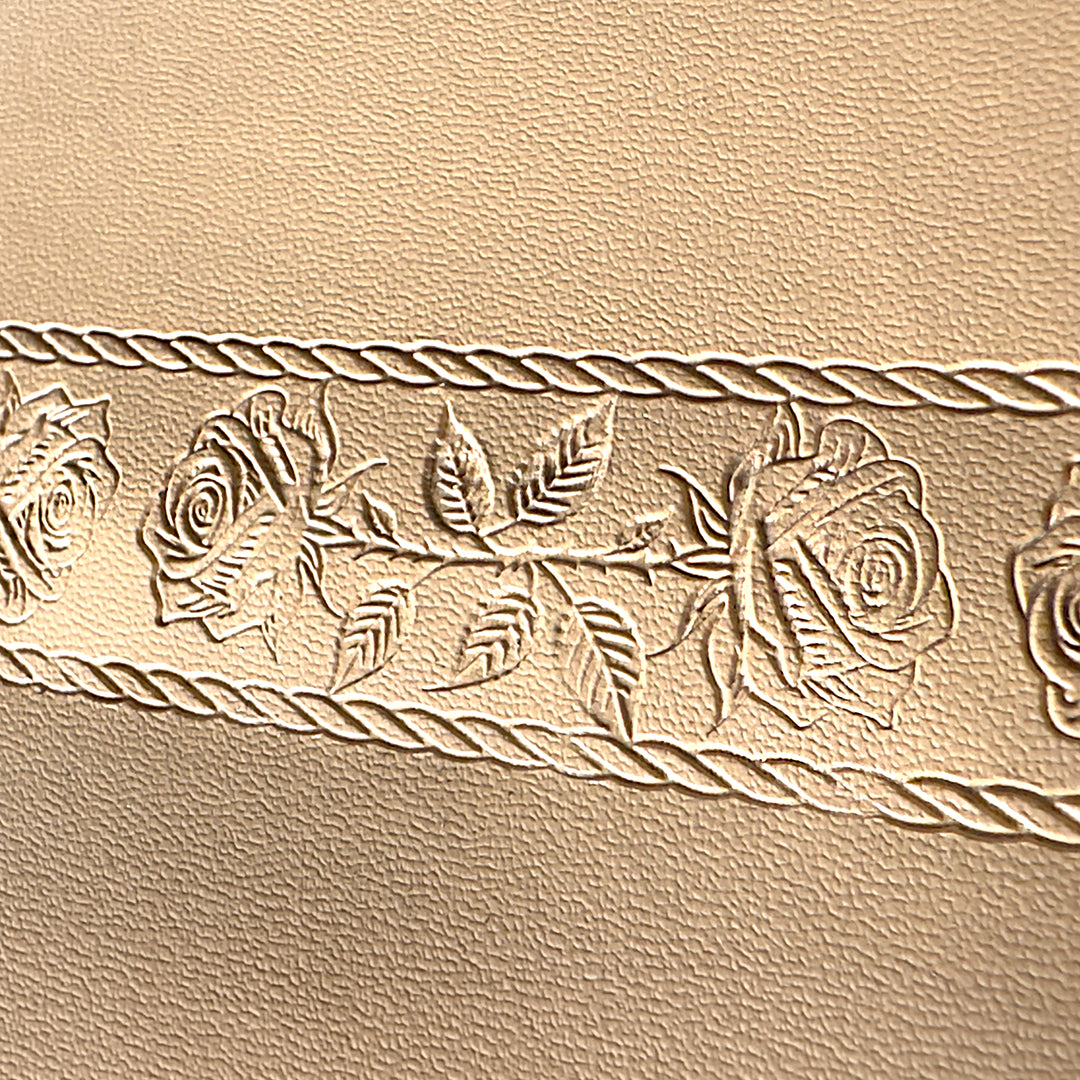 Roll Die Branding Iron For Leather Or Foil Stamping