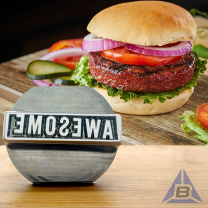 Commercial Use Custom Branding Iron for Burger Buns