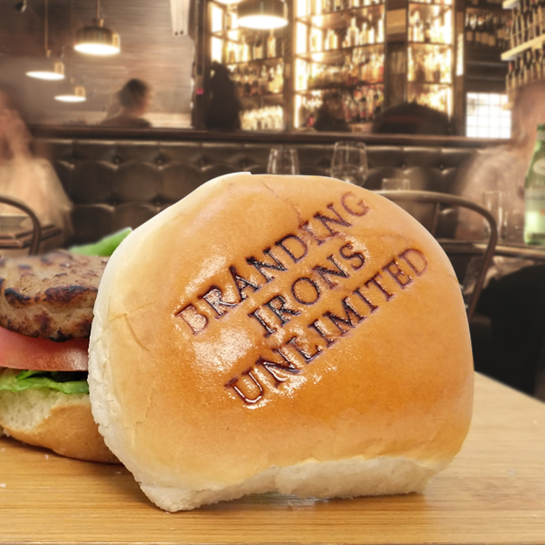 Light Use Custom Branding Iron for Burger Buns - Design Online