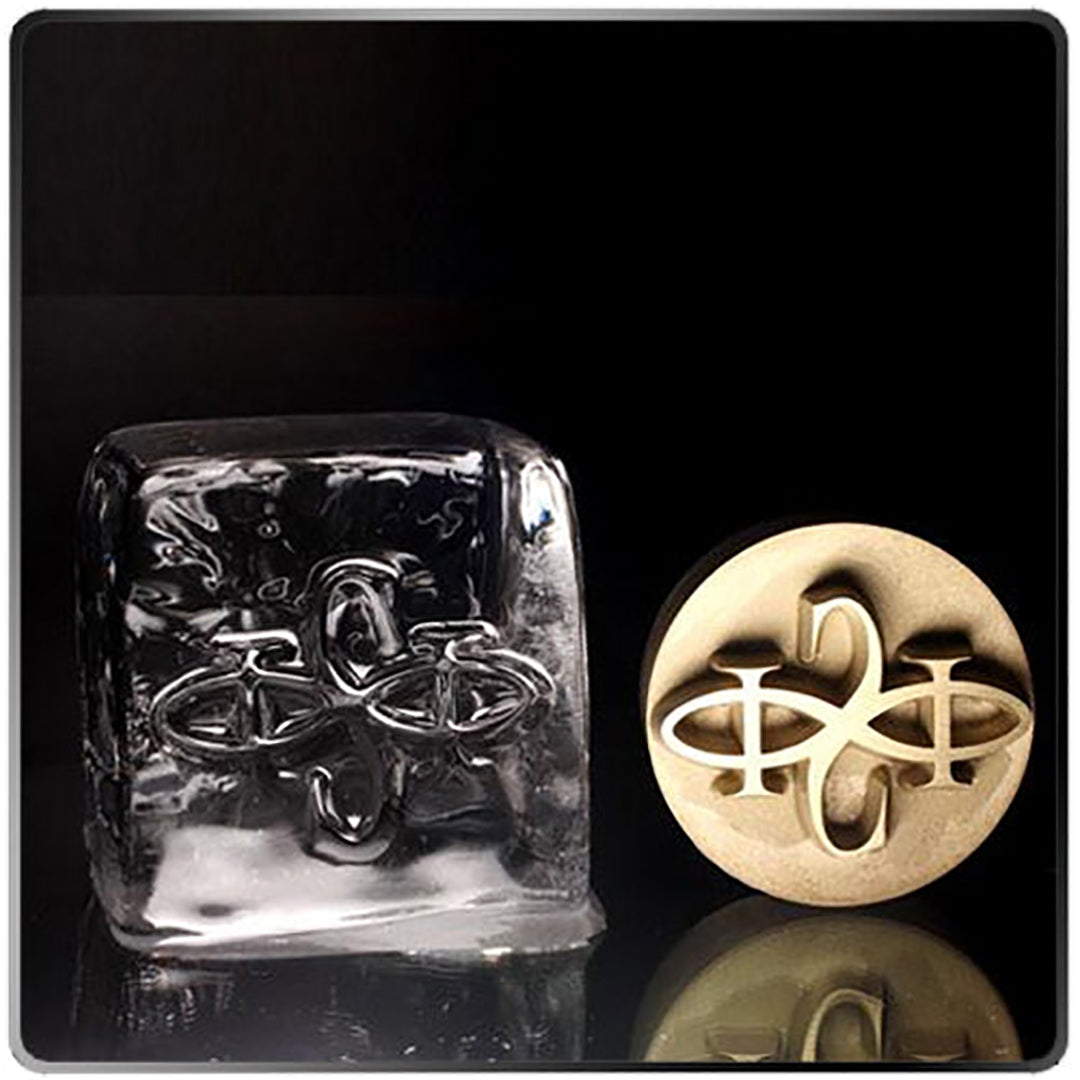 Bar Stamp / Ice Cube Stamp / Custom Ice Mold / Business Ice Stamp / Stamp  Ice Brander / Stamp Monogram Ice Stamp 