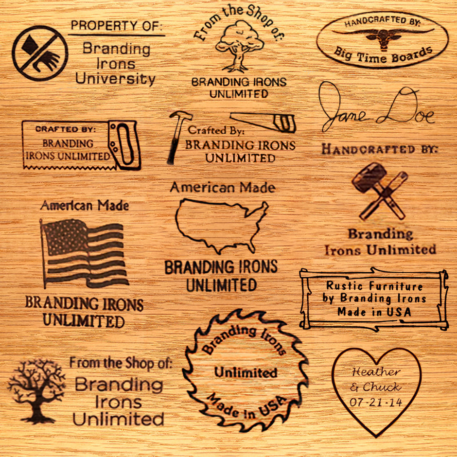 Branding Irons Unlimited - The Leader in Custom Branding Irons
