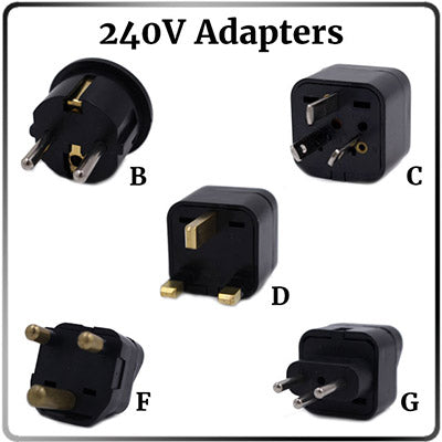 240V Plug Adapters
