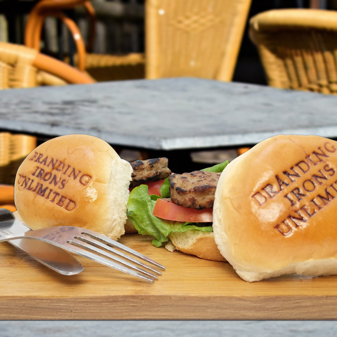 Light Use Custom Branding Iron for Slider Buns - Design Online