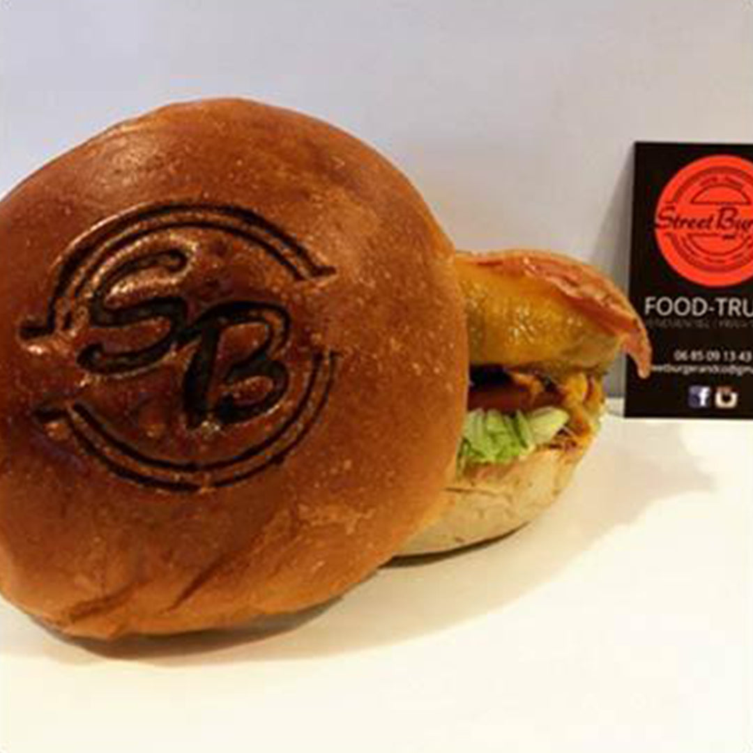 Commercial Use Custom Branding Iron for Burger Buns
